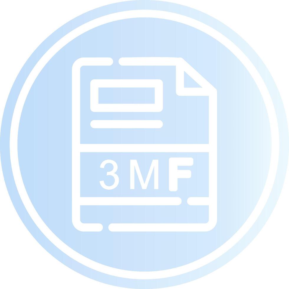 3MF Creative Icon Design vector