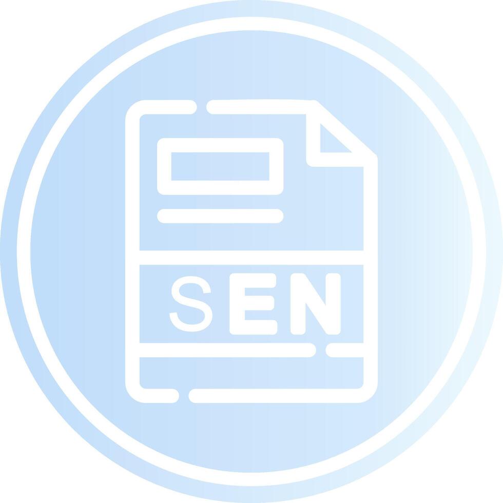SEN Creative Icon Design vector
