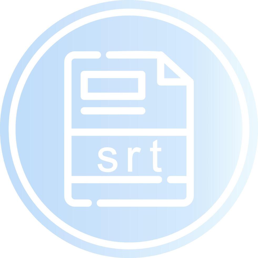 srt Creative Icon Design vector
