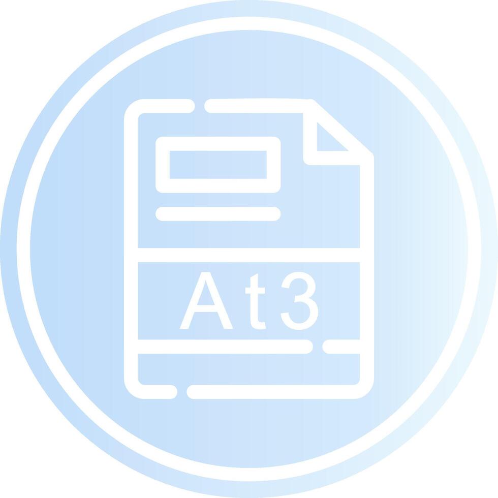 AT3 Creative Icon Design vector