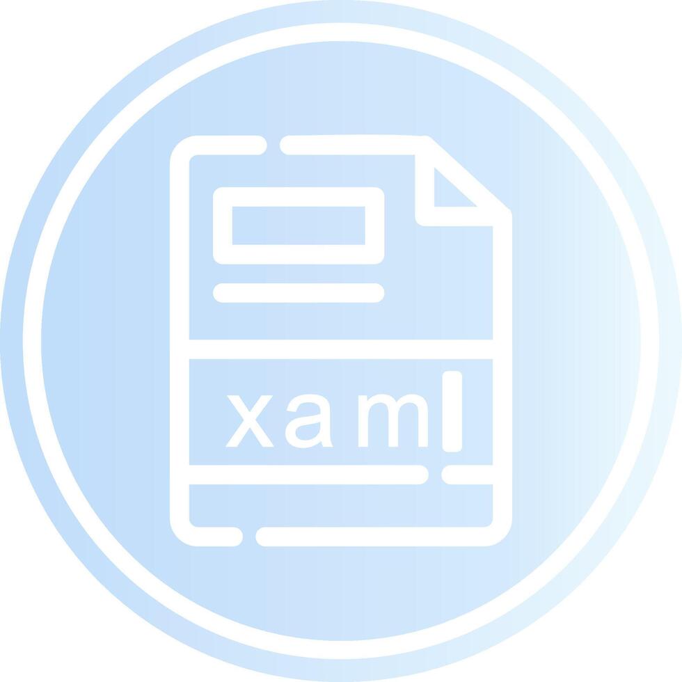 xaml creativo icono diseño vector