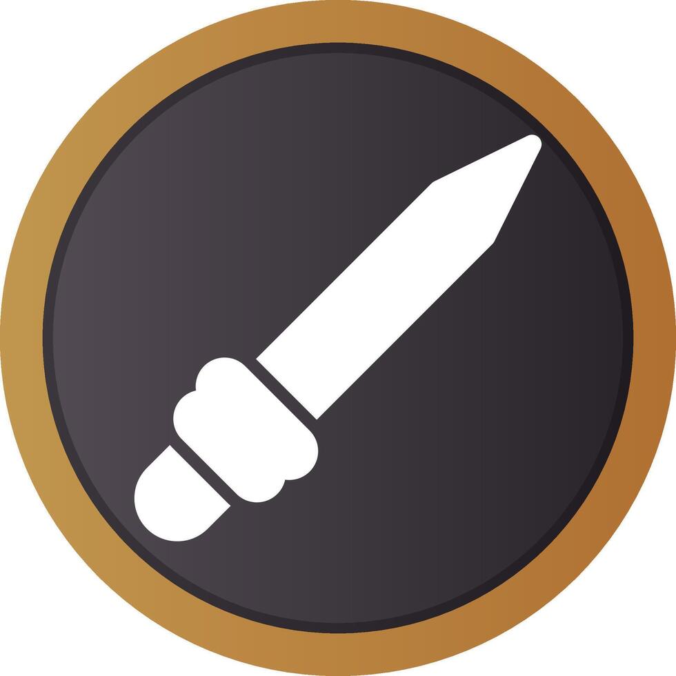 Balloon Sword Creative Icon Design vector