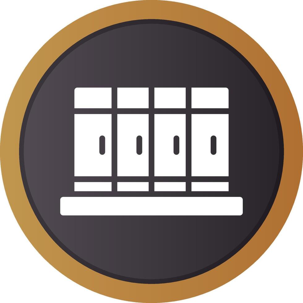 Locker Creative Icon Design vector