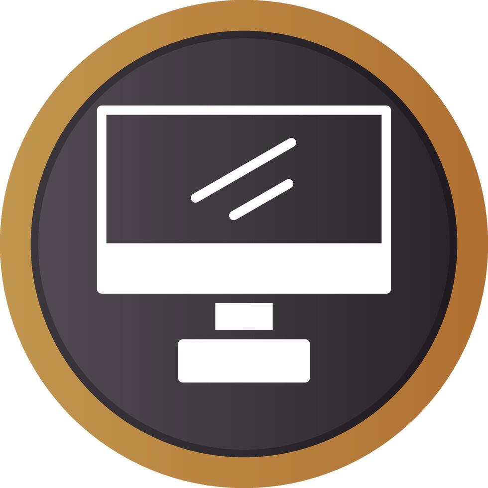 LCD Creative Icon Design vector