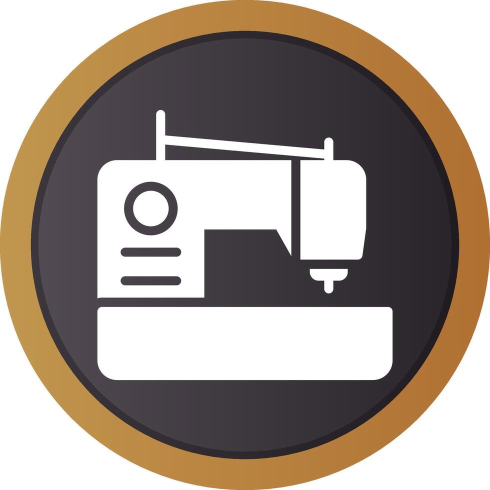 Sewing Machine Creative Icon Design vector