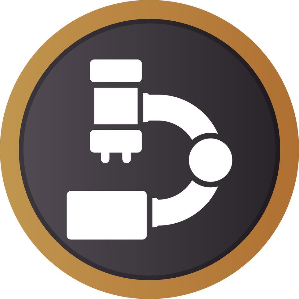 Microscope Creative Icon Design vector