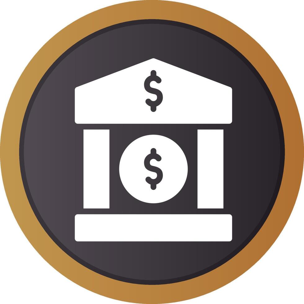 Bank Creative Icon Design vector