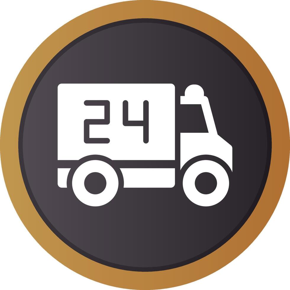 Hours Creative Icon Design vector