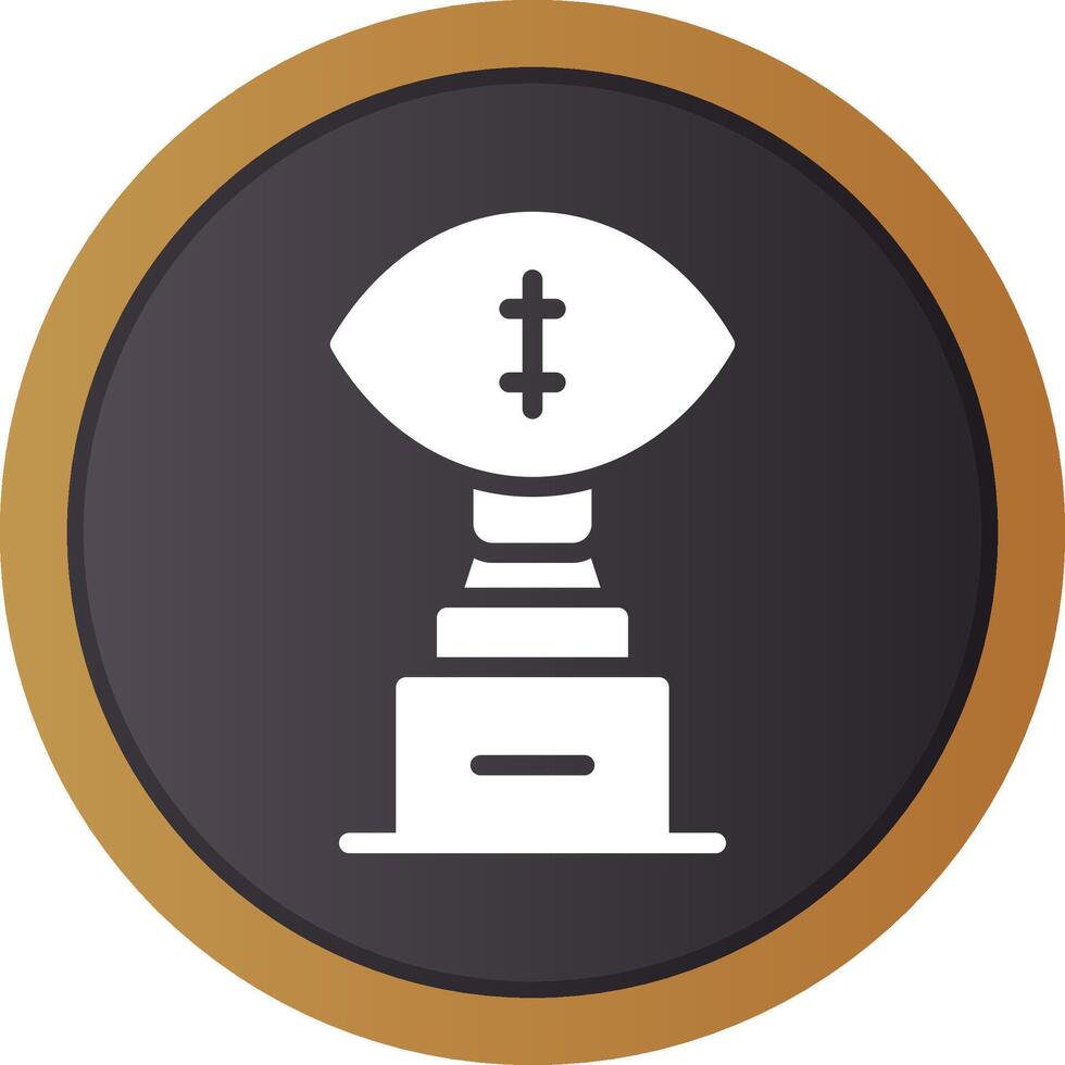 Trophy Creative Icon Design vector