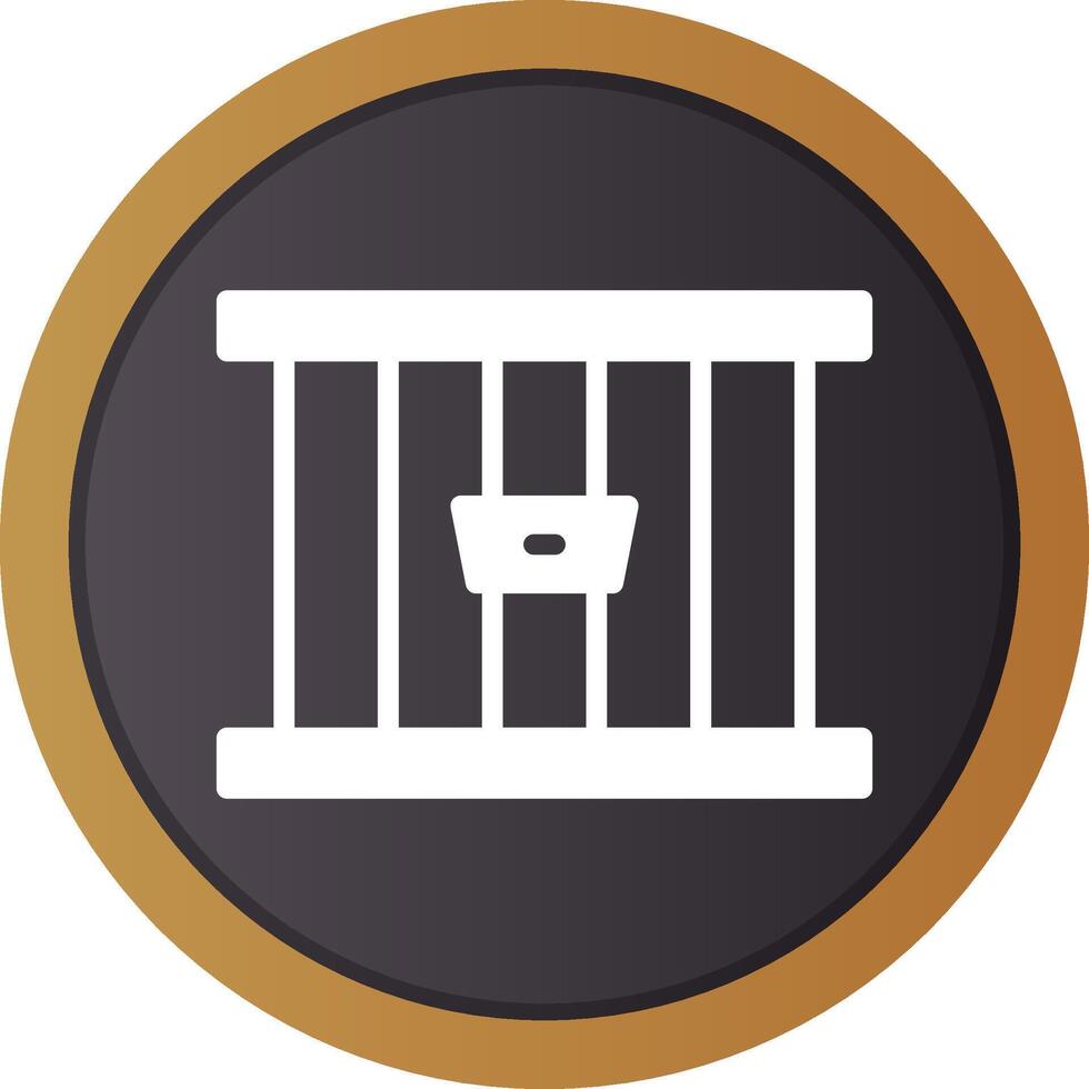 Jail Creative Icon Design vector