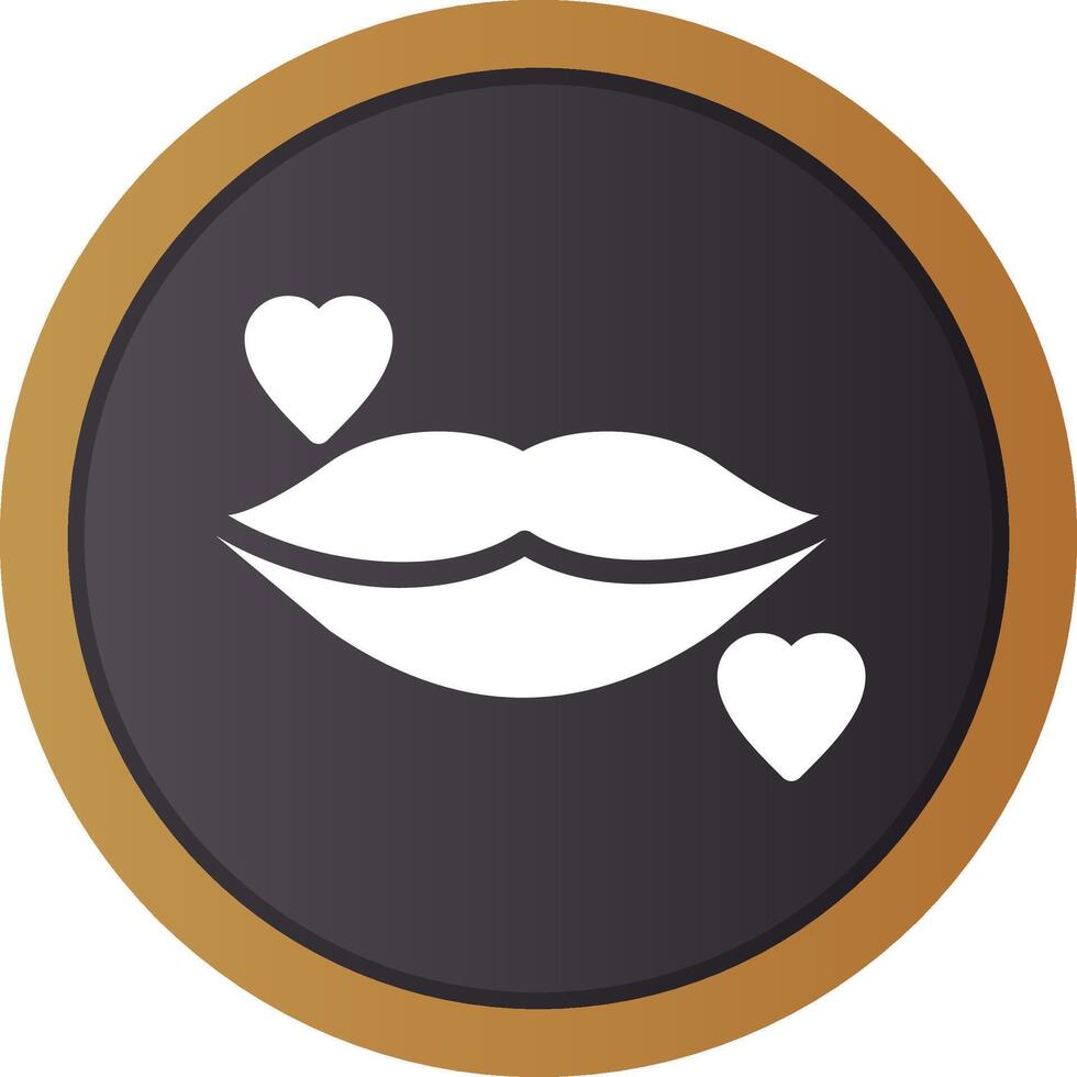 diseño de icono creativo de labios vector