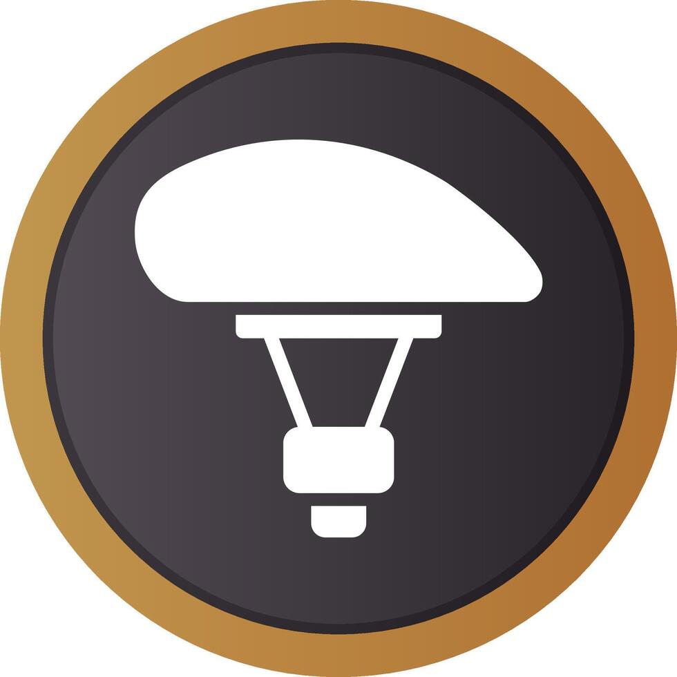 Bike Helmet Creative Icon Design vector