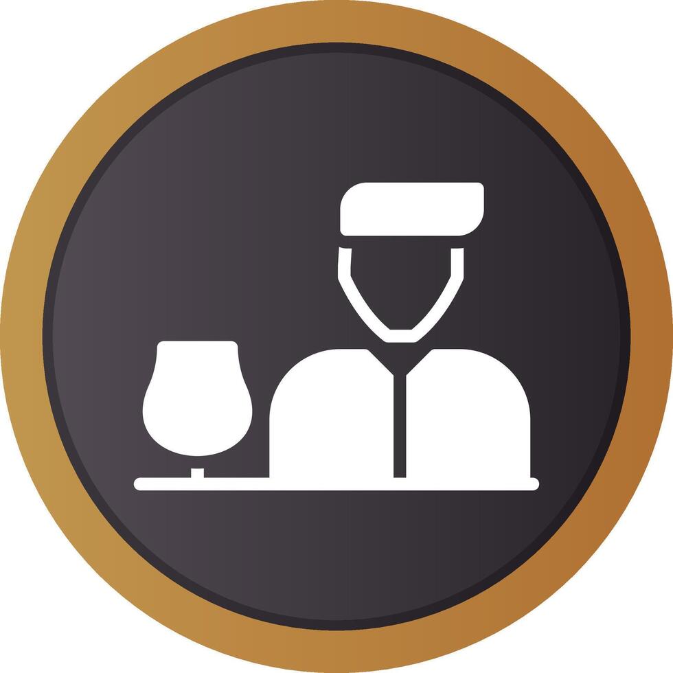 Bartender Creative Icon Design vector