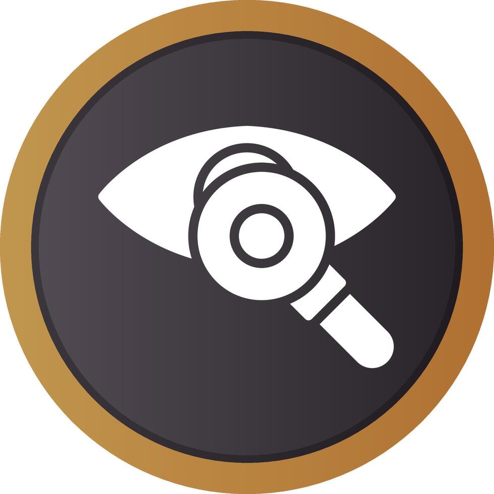 Eye Test Creative Icon Design vector