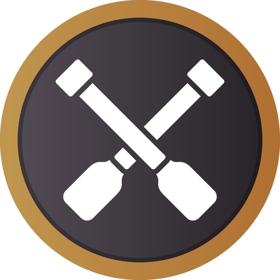 Rowing Creative Icon Design vector