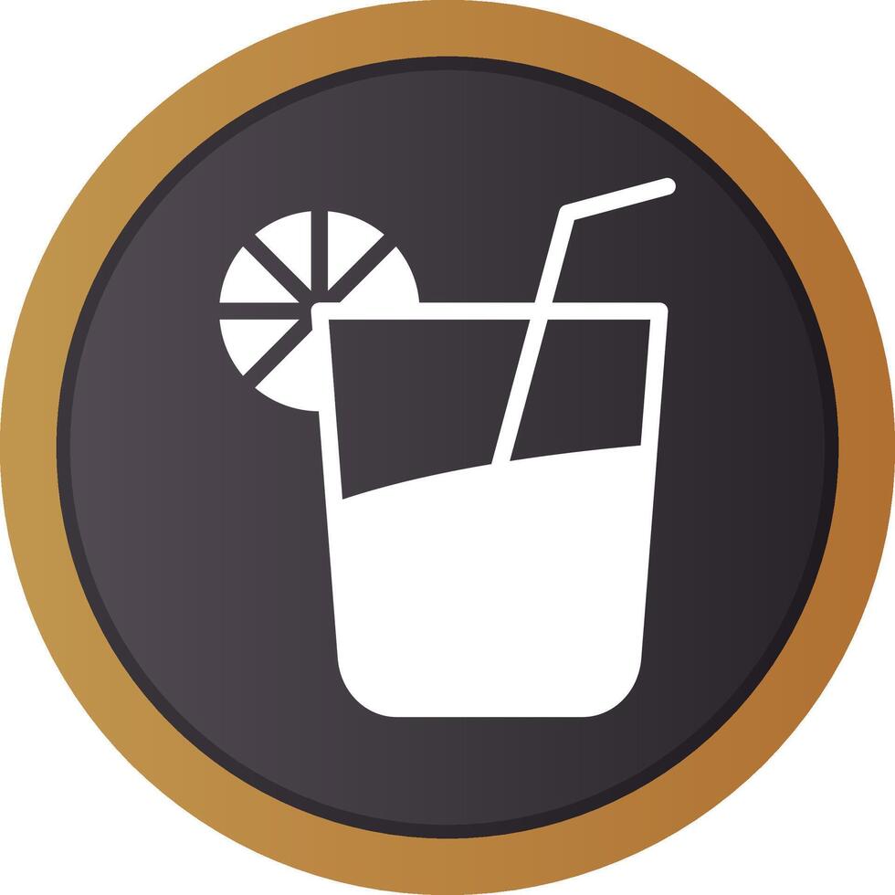 Cocktail Creative Icon Design vector