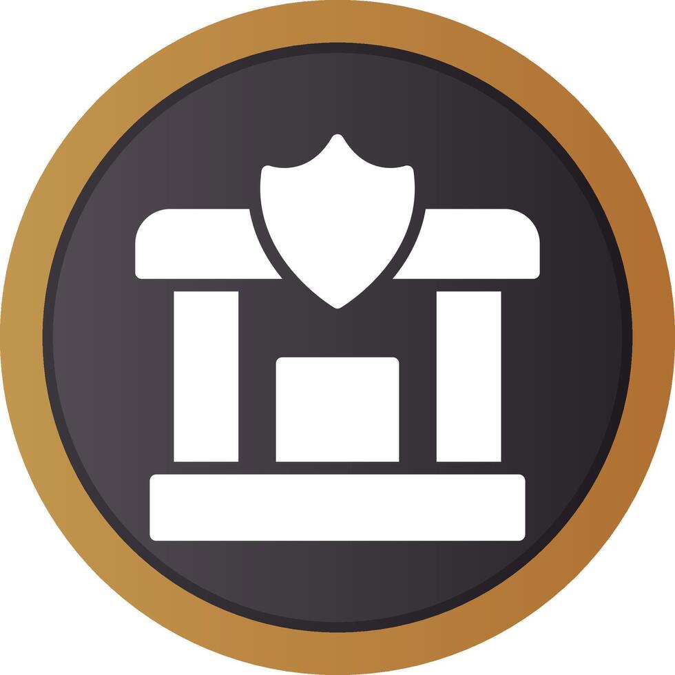 Police Station Creative Icon Design vector