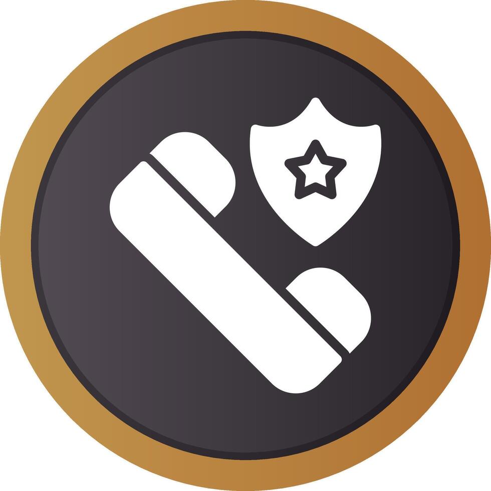 Police Call Creative Icon Design vector