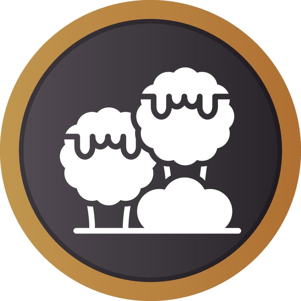 Trees Creative Icon Design vector