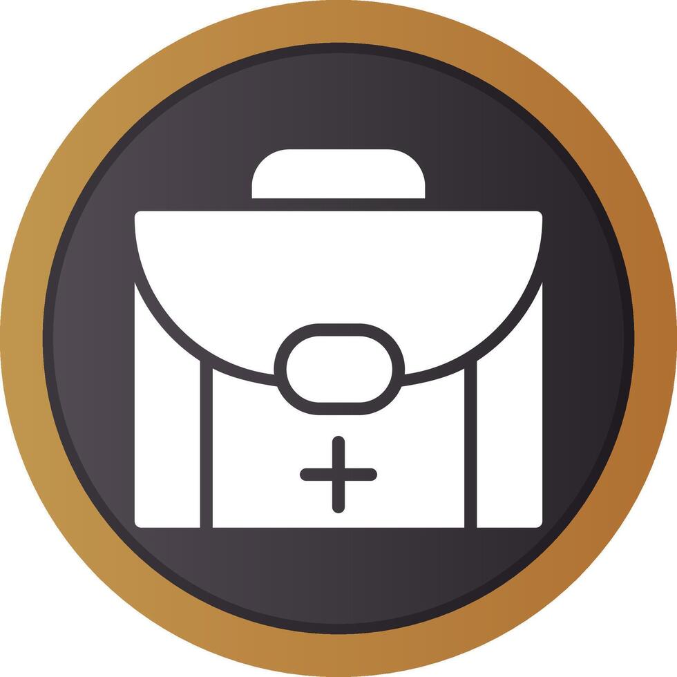 First Aid Kit Creative Icon Design vector