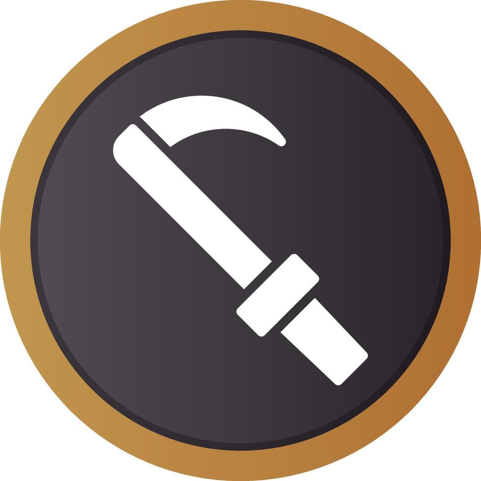 Scythe Creative Icon Design vector