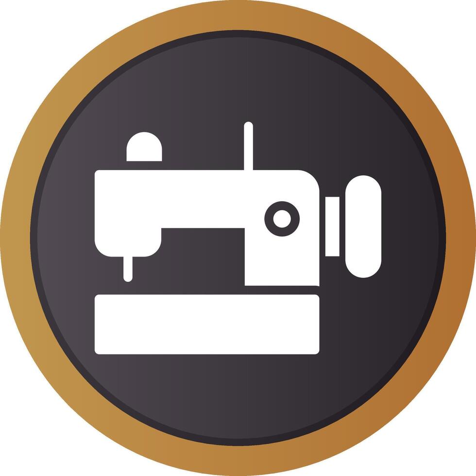 Sewing Machine Creative Icon Design vector