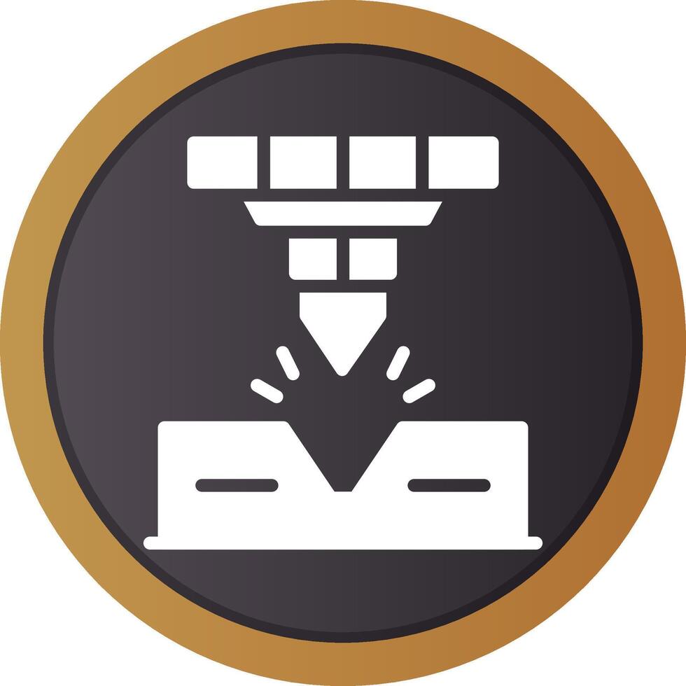 Bending Creative Icon Design vector