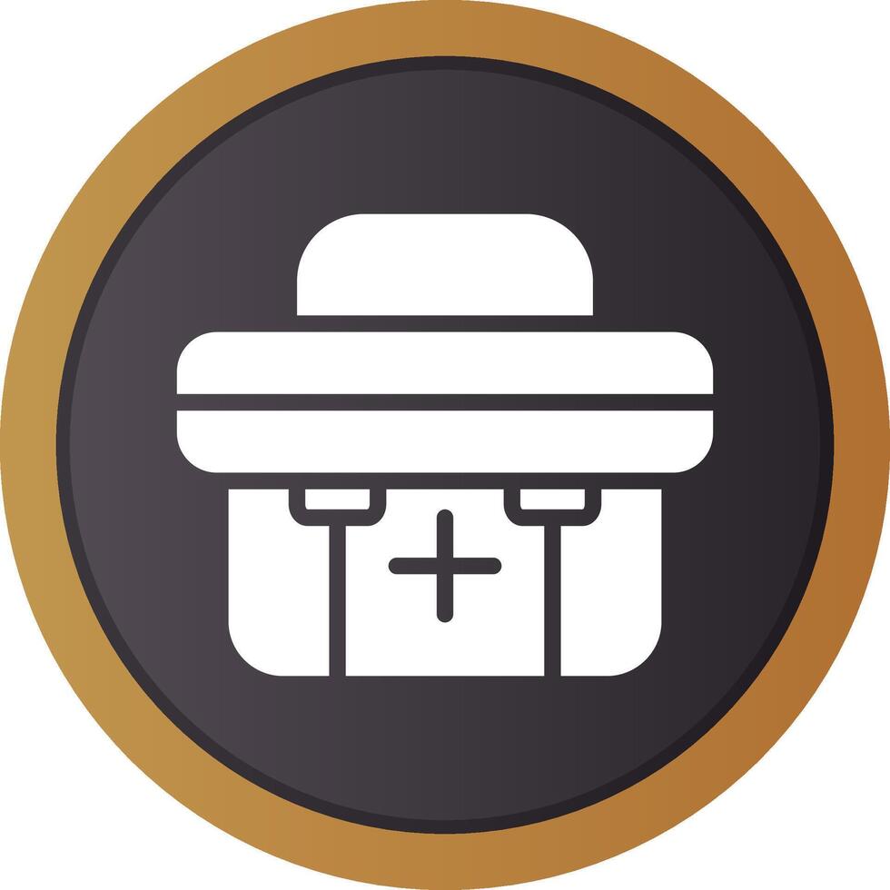 First Aid Kit Creative Icon Design vector