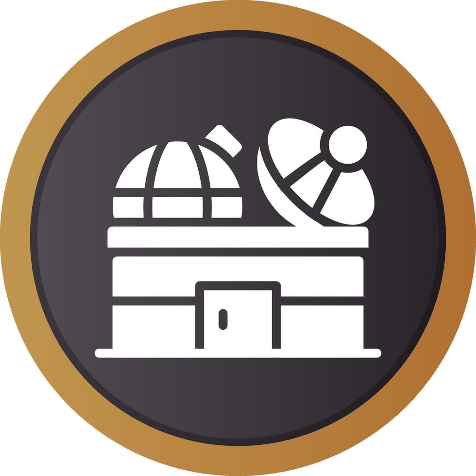 Observatory Creative Icon Design vector