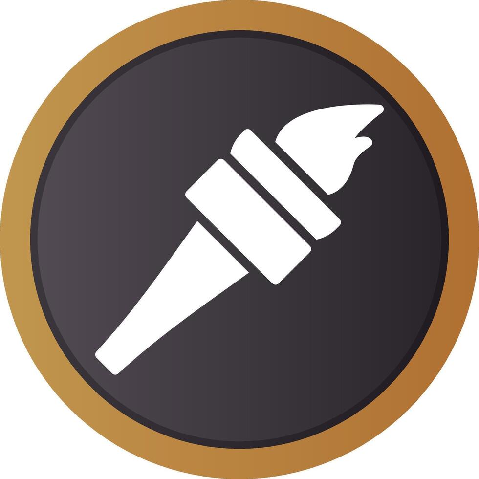 Torch Creative Icon Design vector