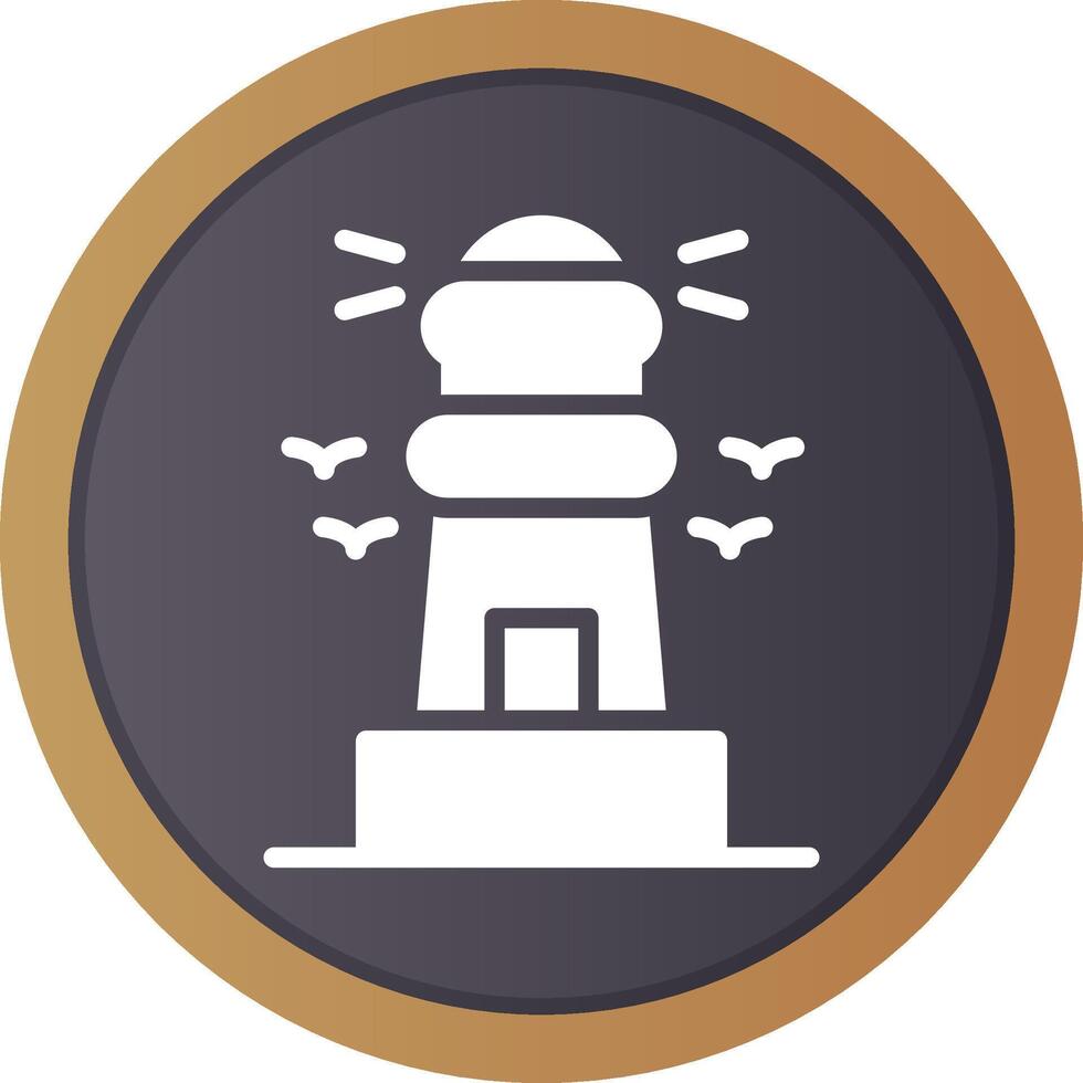 Lighthouse Creative Icon Design vector