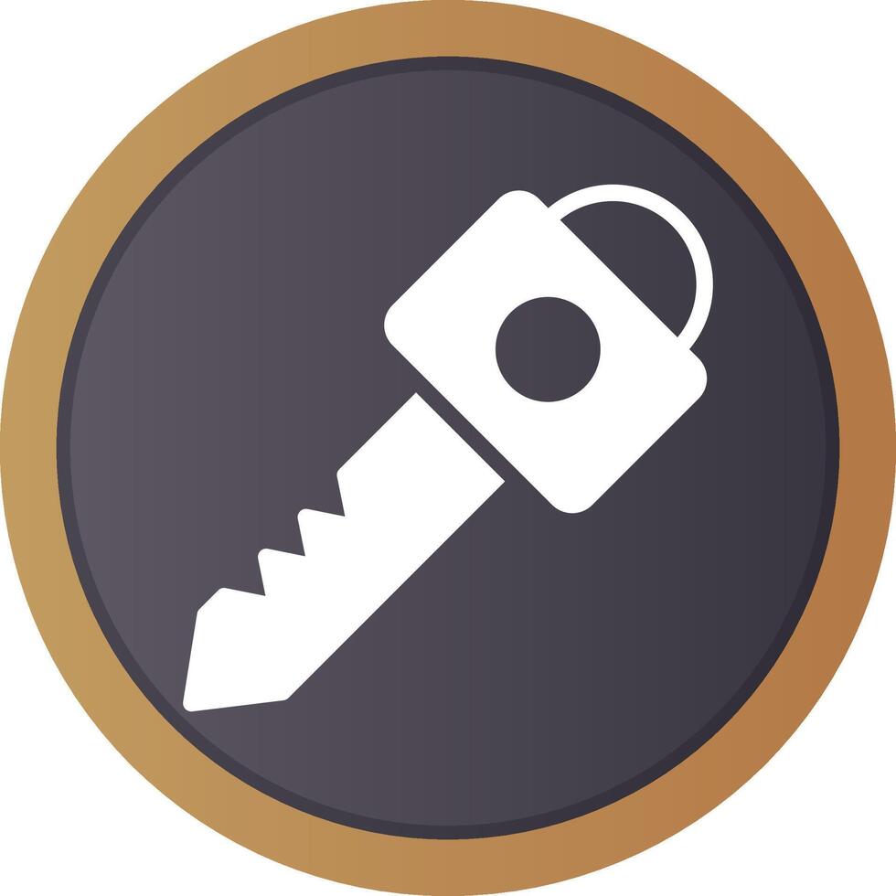 Room Key Creative Icon Design vector