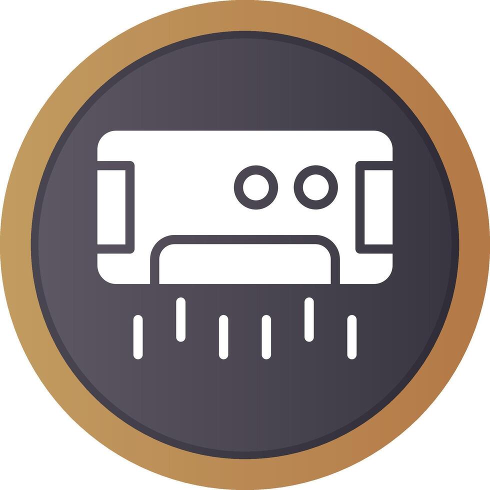 Air Conditioning Creative Icon Design vector