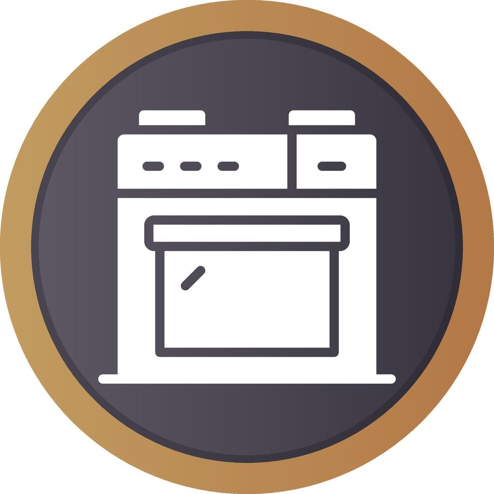 Stove Creative Icon Design vector