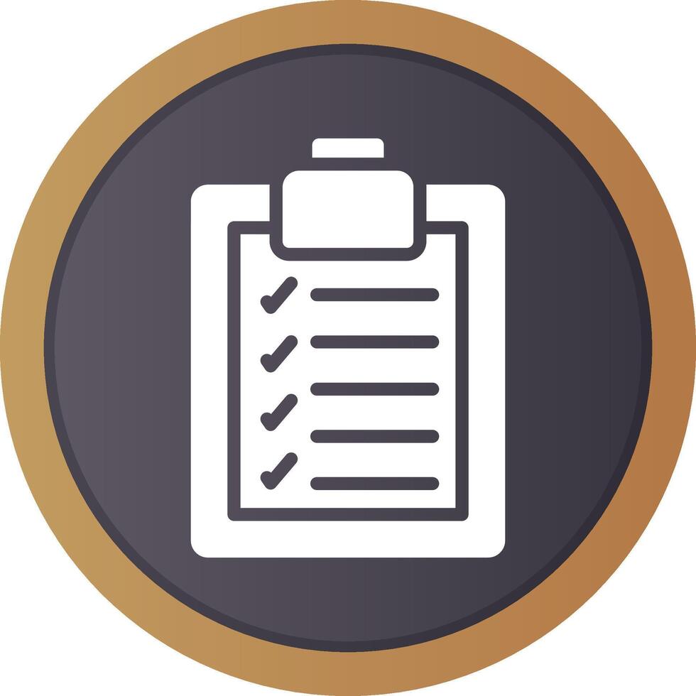 Clipboard Creative Icon Design vector