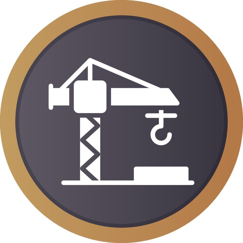 Crane Creative Icon Design vector
