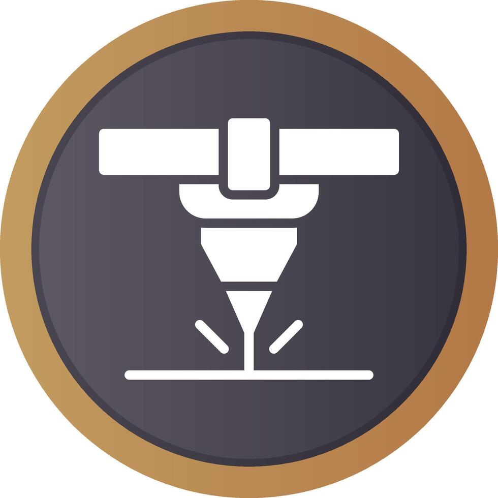 Laser Creative Icon Design vector