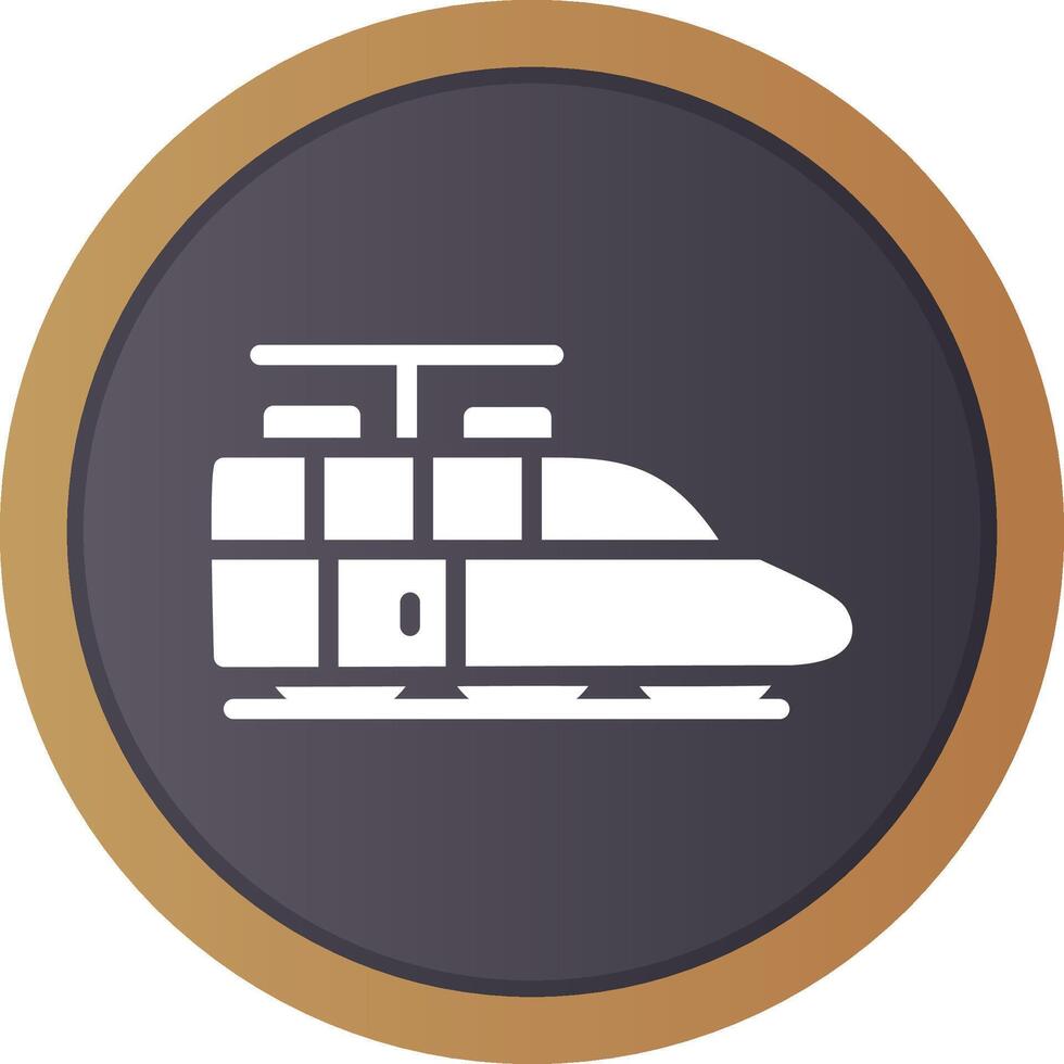 diseño de icono creativo de tren vector