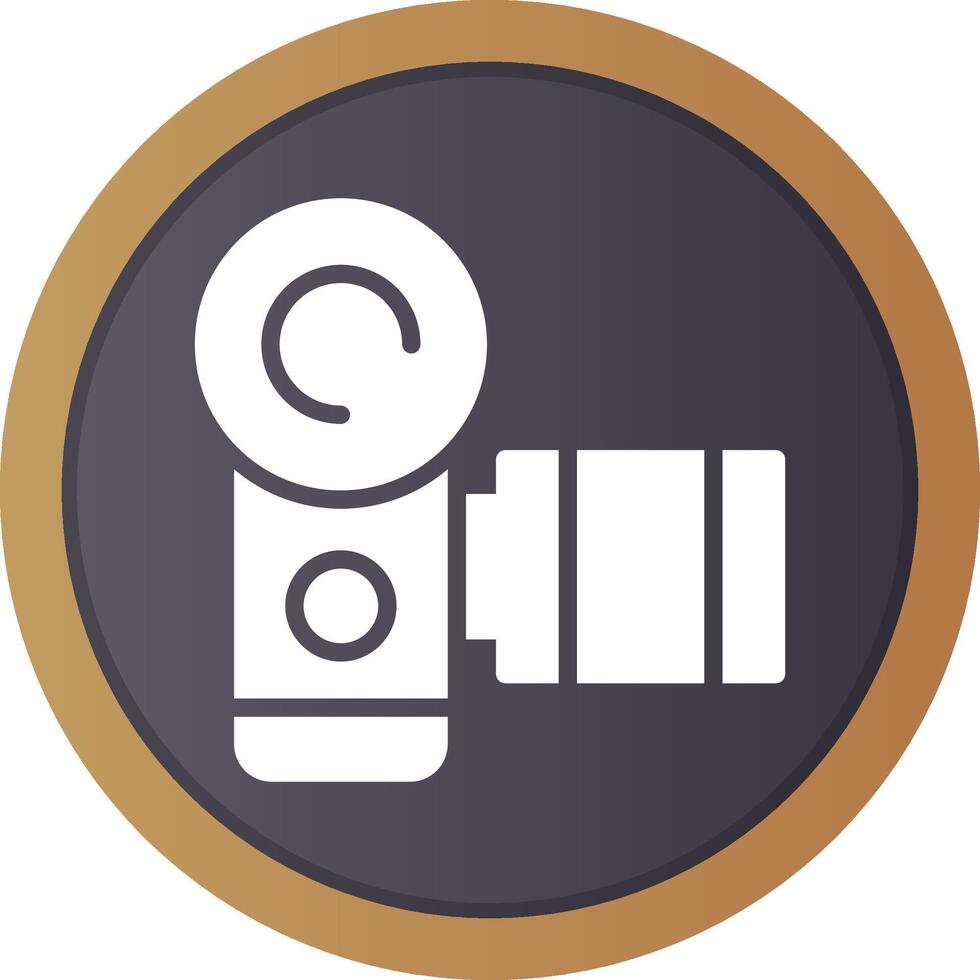 Video Camera Creative Icon Design vector