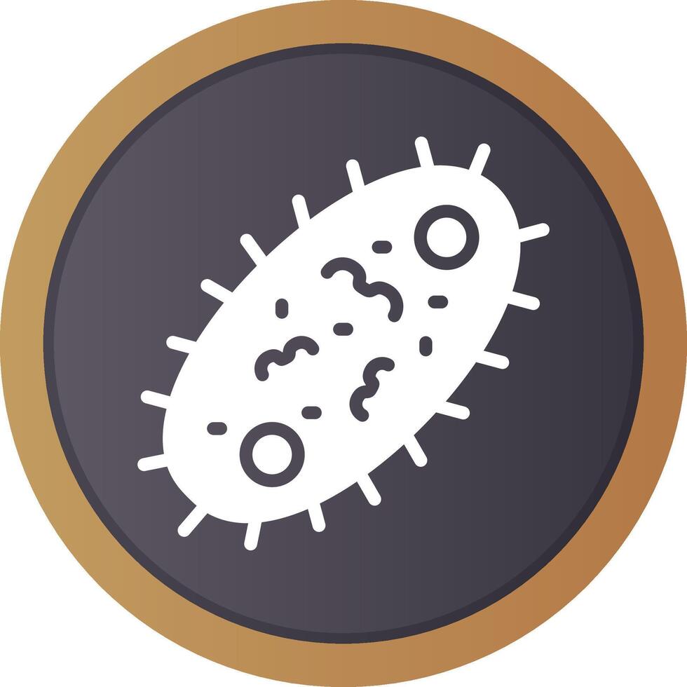 Bacteria Creative Icon Design vector