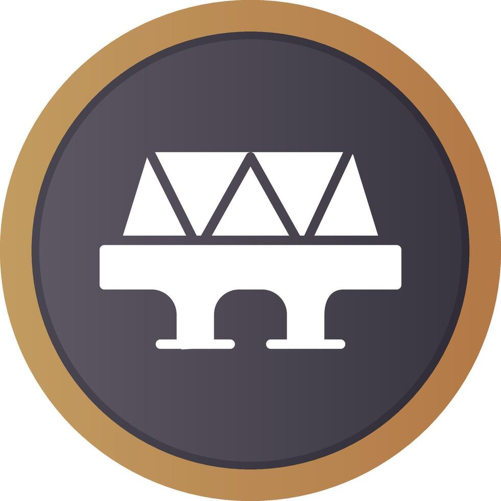 Bridge Creative Icon Design vector