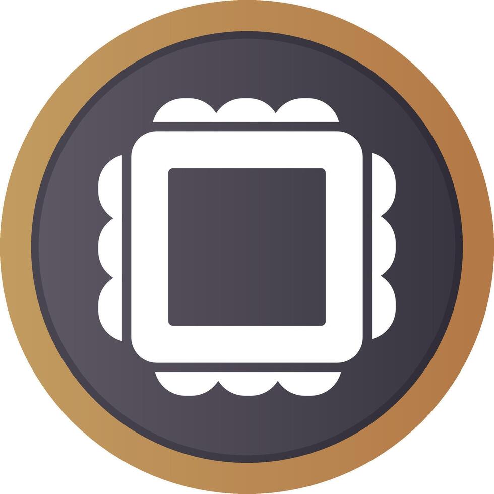 Magic Mirror Creative Icon Design vector