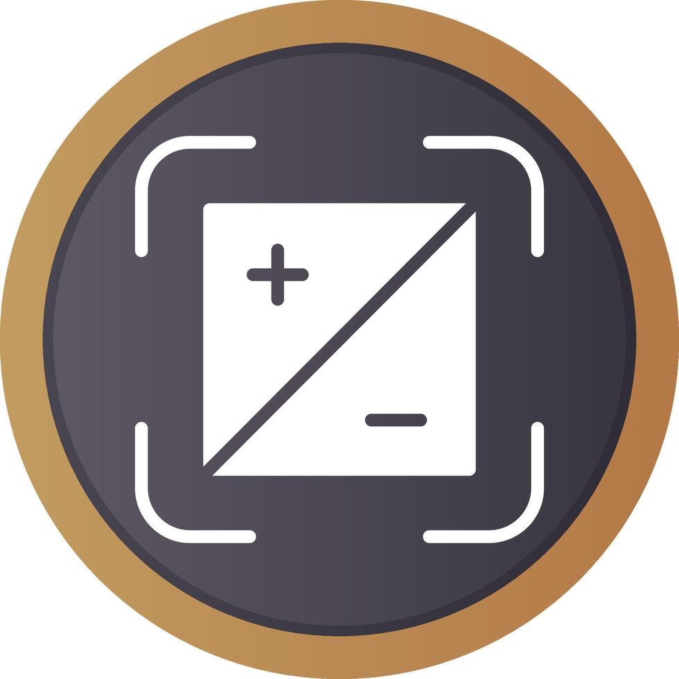 Exposure Creative Icon Design vector