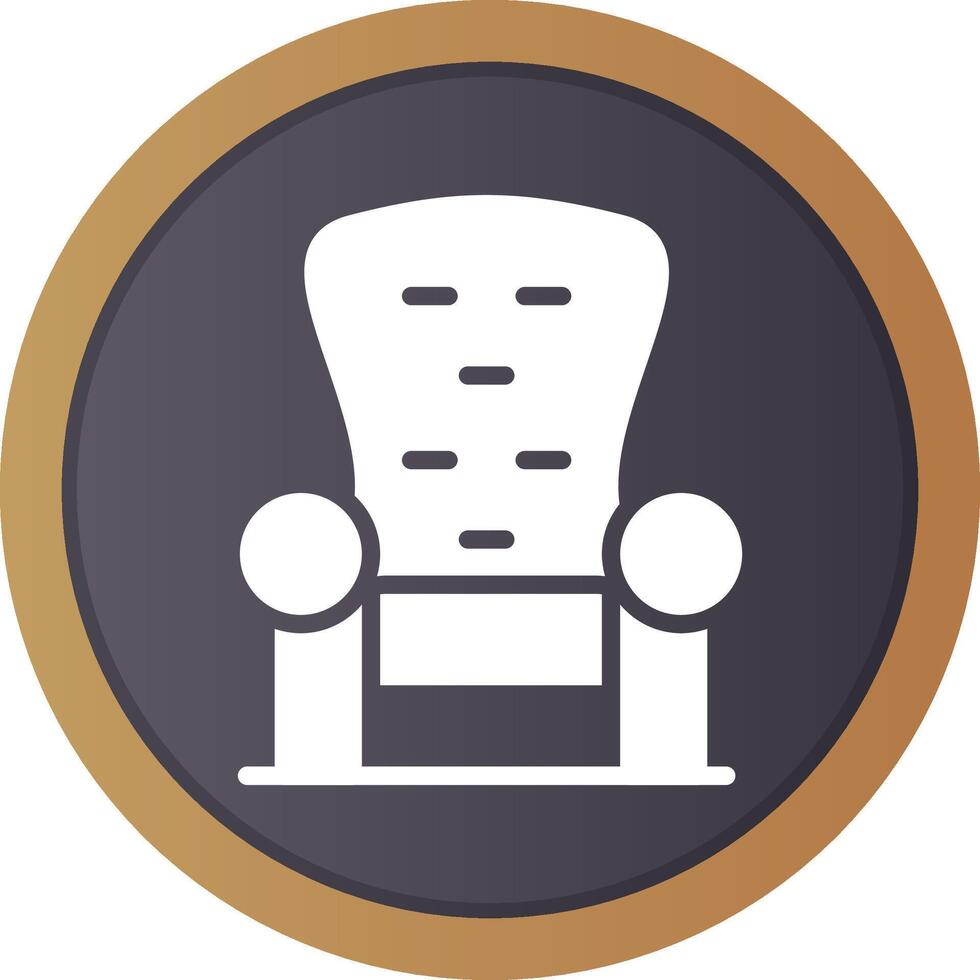 Throne Creative Icon Design vector