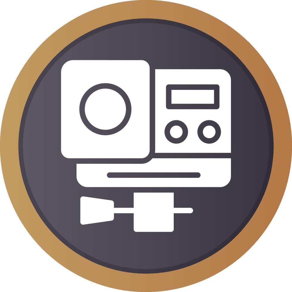 Action Camera Creative Icon Design vector