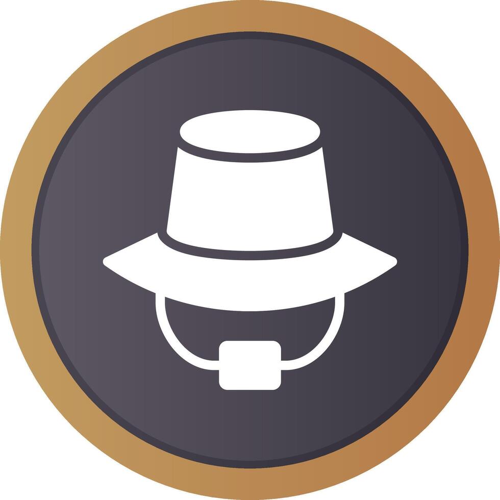 diseño de icono creativo de sombrero vector