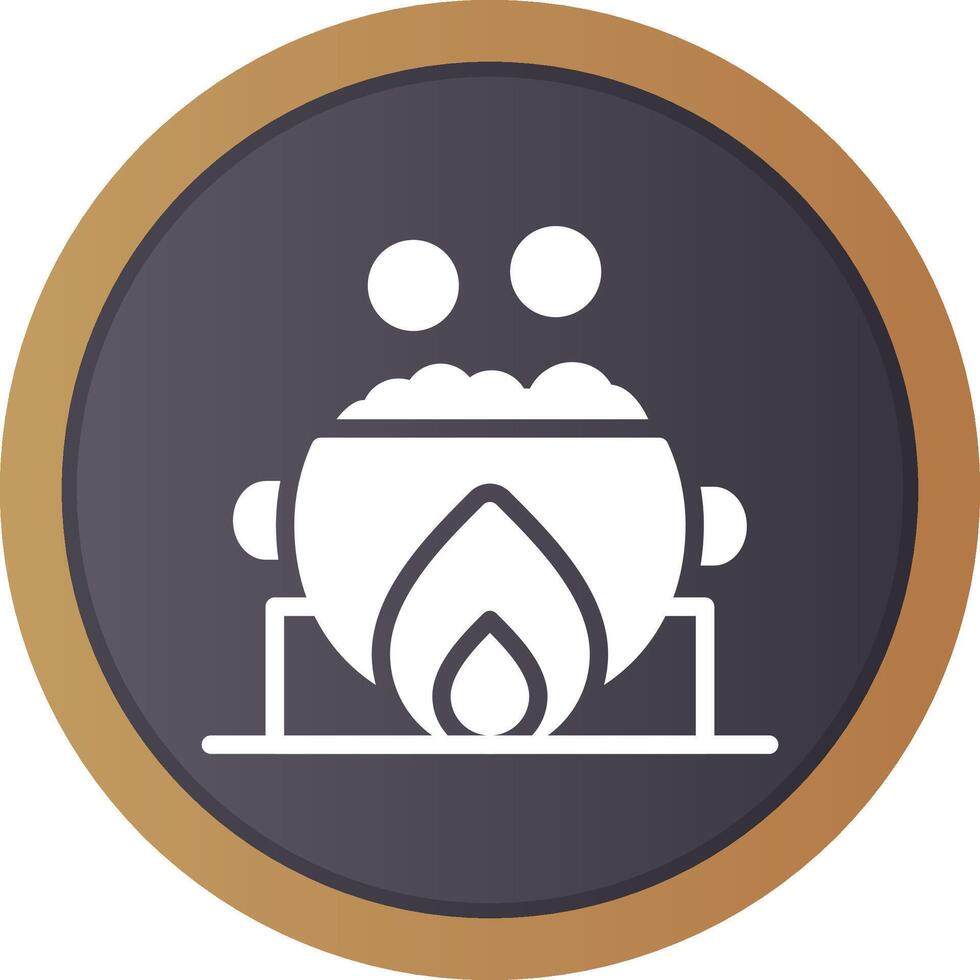 Cauldron Creative Icon Design vector