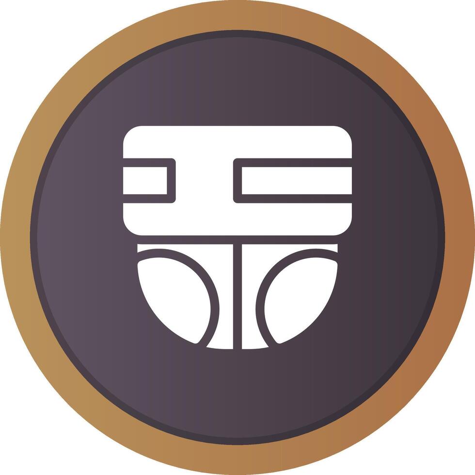 new circle Brown Gradien Design vector
