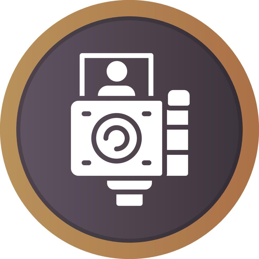 Vlogger Creative Icon Design vector