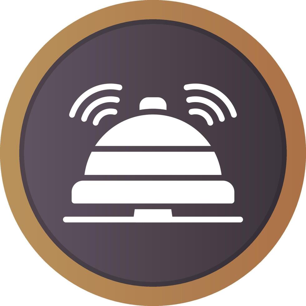 Reception Bell Creative Icon Design vector
